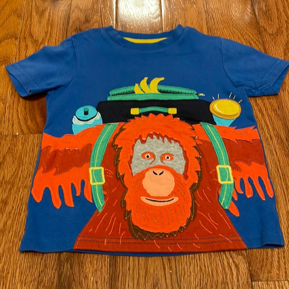 Mini Boden Appliqué Shirt